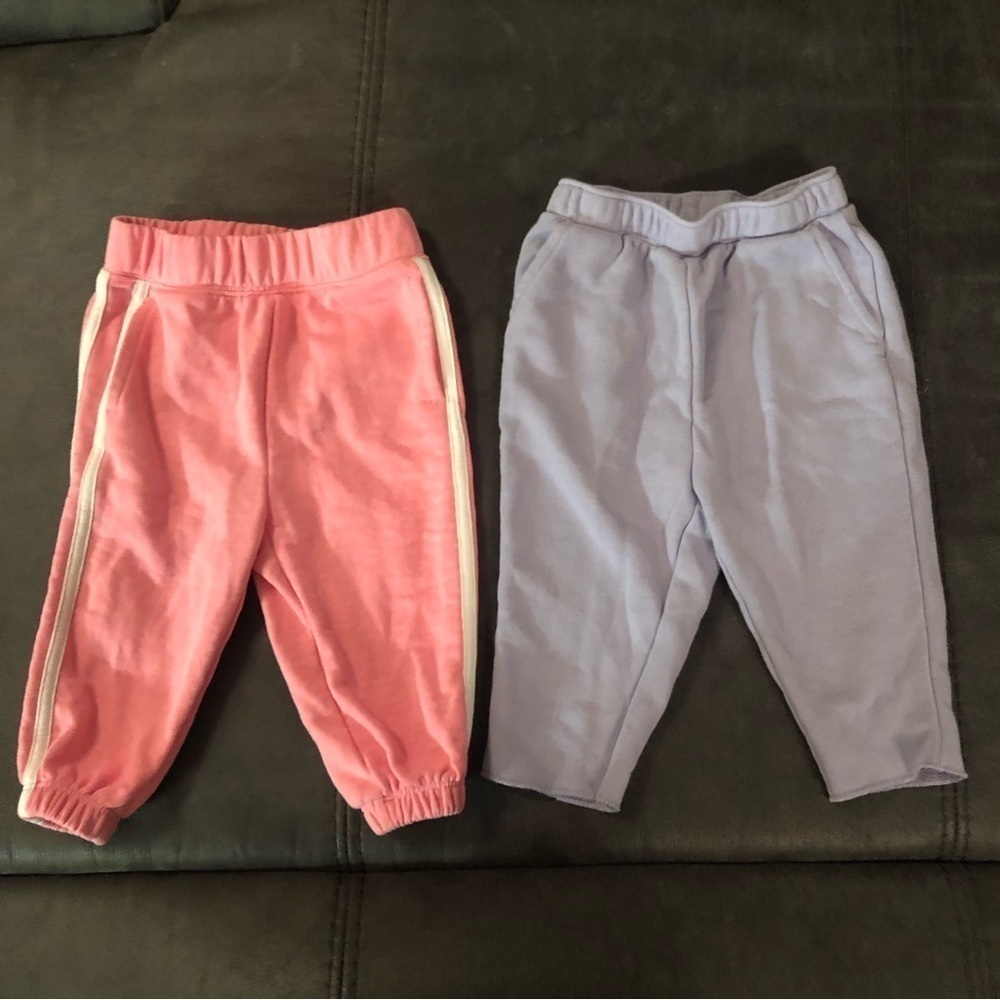 2 Baby GAP Sweatpants Size 12-18 Months